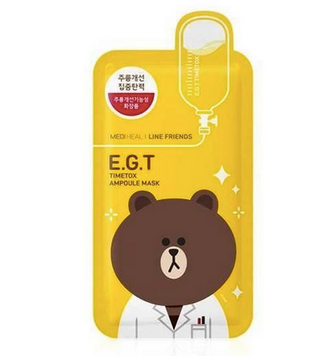 Mediheal - E.G.T Timetox Ampoule Mask (Line Friends Edition) - Beflaire