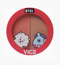 Load image into Gallery viewer, BT21 Aura Blush and Glow Duo in Pretty Peach - Beflaire
