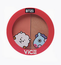 Load image into Gallery viewer, BT21 Aura Blush and Glow Duo in Pretty Peach - Beflaire