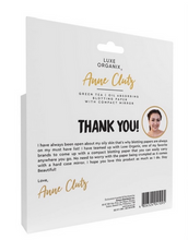 Load image into Gallery viewer, Green Tea Blotting Paper with Compact Mirror by Anne Clutz - Beflaire