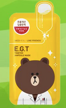 Load image into Gallery viewer, Mediheal - E.G.T Timetox Ampoule Mask (Line Friends Edition) - Beflaire
