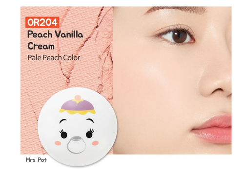 Disney Tsum Tsum Lovely Cookie Blusher - Peach Vanilla cream - Beflaire