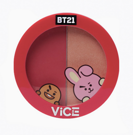 BT21 Aura Blush and Glow Duo in Orchid Pink - Beflaire
