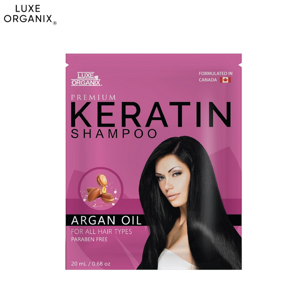 Keratin Treatment Argan Oil Shampoo 20ml - Beflaire